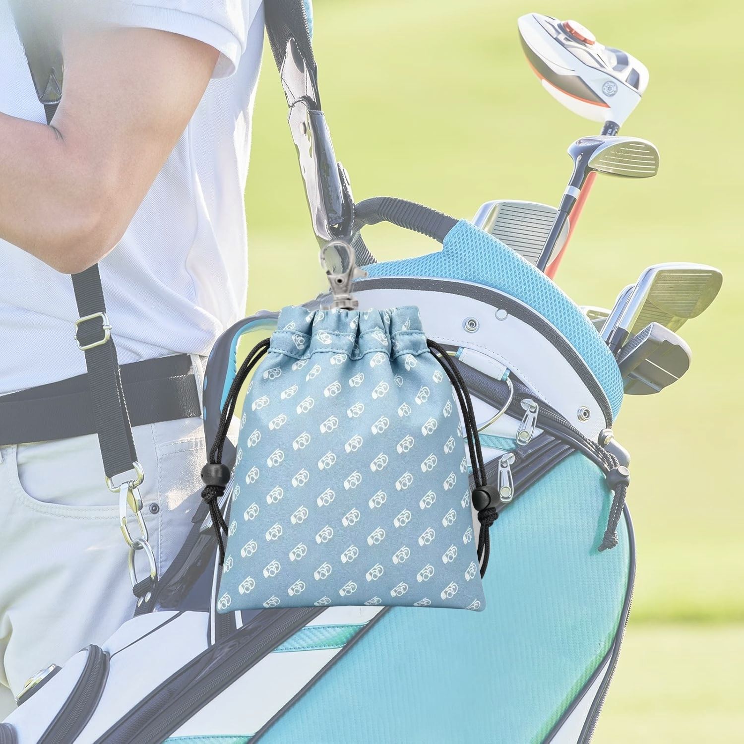 Минималистичная синяя сумка дл – обзор и цена Golf Equipment Rack